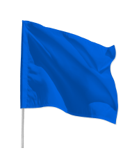 Single-colour flag 1.5m x 1.5m - 100 pcs