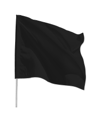 Single-colour flag 1.5m x 1.5m - 100 pcs