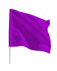 Single-colour flag 1.5m x 1.5m - 100 pcs