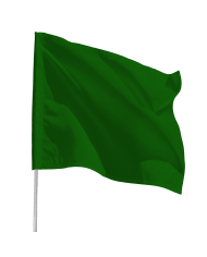 Single-colour flag 1.5m x 1.5m - 100 pcs